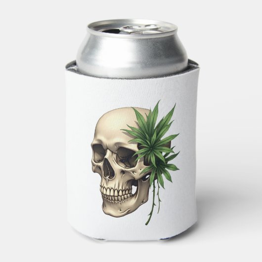 Ästhetische Goth Grunge Tropical Monsterer Leaf Dosenkühler (Kanne Vorderseite)
