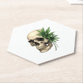 Ästhetische Goth Grunge Tropical Monsterer Leaf Untersetzer (angewinkelt)