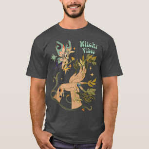 Ästhetische Gothic Fairycore Fairy Grunge Academia T-Shirt