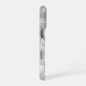 Ästhetische Grautöne iPhone Hülle (Rechte Seite)