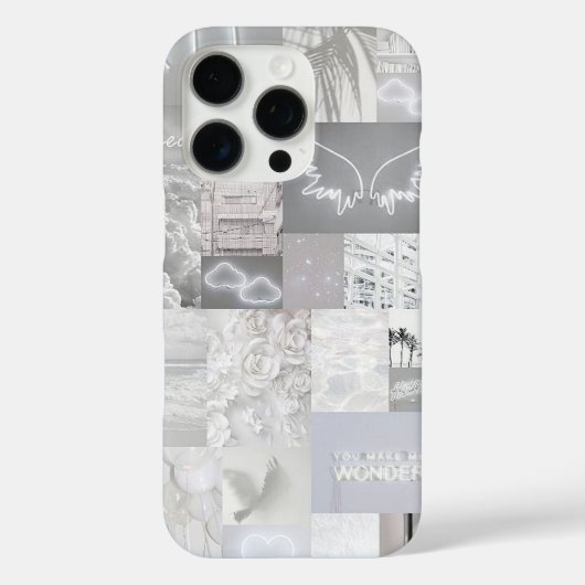 Ästhetische Grays Case-Mate iPhone Hülle (Rückseite)