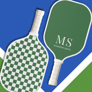 Ästhetische grüne Kartographie Pickleball Schläger