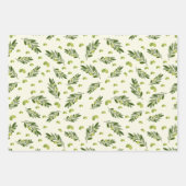 Ästhetische grüne Olive Branches Blätter (Vorderseite 3)