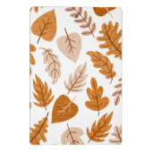 Ästhetische Herbstblätter, Fall Theme Muster Mini Klemmbrett (Rückseite)