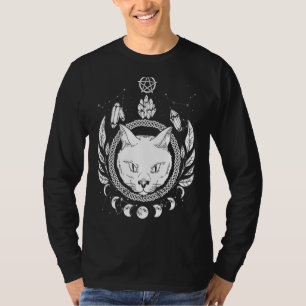 Ästhetische Hexenkraft-Symbol für magisch-gotische T-Shirt