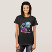 Ästhetische Hippo-Tanzdisko T-Shirt (Vorne ganz)