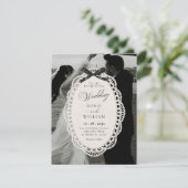 Ästhetische Hochzeit  Einladung (Stehend Vorderseite)