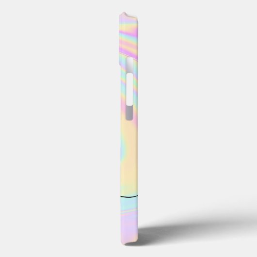 Ästhetische Holographische Elegant-Script-Signatur Case-Mate iPhone Hülle (Rückseite / Links)