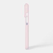 Ästhetische Hübsche Pink Bow Hörgeräusch iPhone Hülle (Linke Seite)