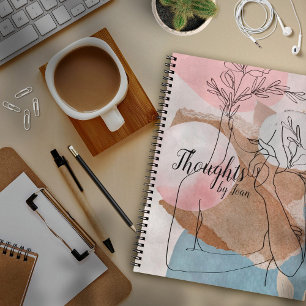 Ästhetische Illustrationen Notizblock