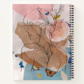 Ästhetische Illustrationen Notizblock (Rückseite)