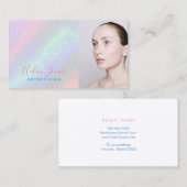 Ästhetische Imitate in Pastellfarben Visitenkarte (Vorne/Hinten)