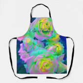Ästhetische Iridescent Pearly Rose sind glücklich Schürze (Vorderseite)