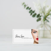 Ästhetische Krankenschwester, Doktor, kosmetische Visitenkarte (Stehend Vorderseite)