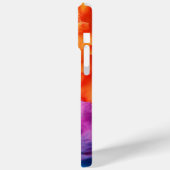 Ästhetische Kunst Abstrakte farbige Splash Case-Mate iPhone Hülle (Rückseite / Links)