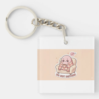 Ästhetische Kunstaufkleber – Stylischer Laptop & P Schlüsselanhänger