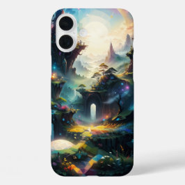 Ästhetische Landschaftsfotografie iPhone 16 Plus Hülle