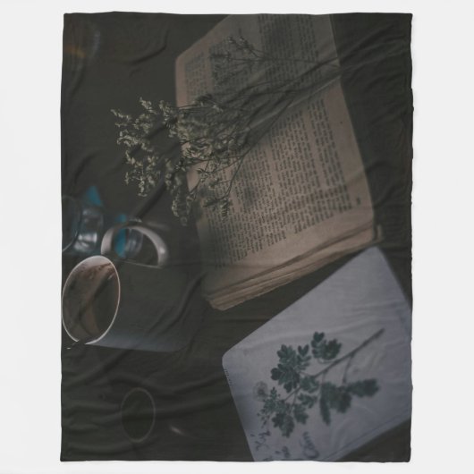 Ästhetische Lesbarkeit Fleecedecke (Vorderseite)