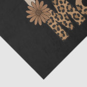 Ästhetische Mama Typografie Leopard-Geschenk Seidenpapier (Detail)