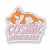 Ästhetische Minimal Vibes Aufkleber (Vorderseite)