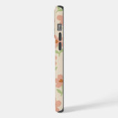 Ästhetische Minimalistische Pastell-Muster iPhone Hülle (Linke Seite)