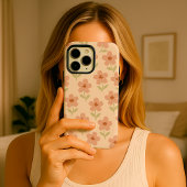 Ästhetische Minimalistische Pastell-Muster iPhone Hülle