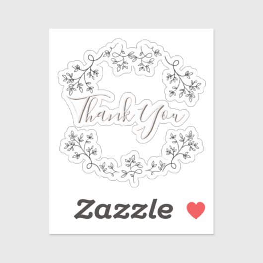 Ästhetische Minimalistische Vinyl-Aufkleber Aufkleber (Blatt)