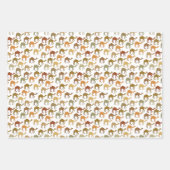 Ästhetische Moderne erthy Camel Animal Pattern Geschenkpapier Set (Vorderseite 2)