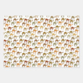 Ästhetische Moderne erthy Camel Animal Pattern Geschenkpapier Set (Vorderseite)
