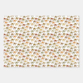 Ästhetische Moderne erthy Camel Animal Pattern Geschenkpapier Set (Vorderseite 3)