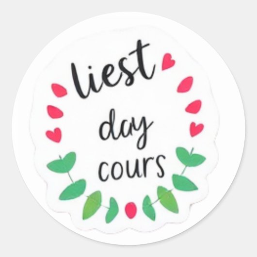 Ästhetische Motivierend Aufkleber | Perfekt für de (Vorderseite)