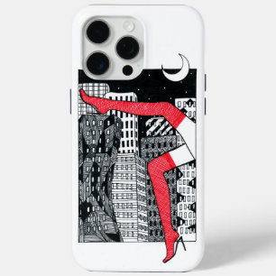 Ästhetische Nachtstadt-Frauenbeine iPhone 15 Pro M Case-Mate iPhone Hülle