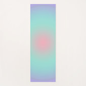 Ästhetische Pastell Rainbow Reflections Gradient Yogamatte (Vorderseite)