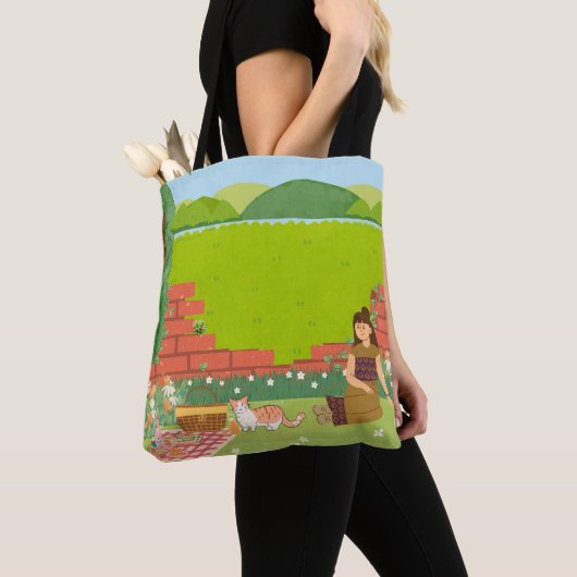 Ästhetische Picnic Moderne Tasche (Von Nahem)
