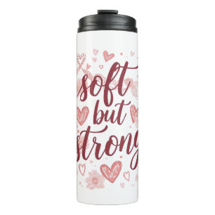 Ästhetische positive Affirmation für psychische Ge Thermosbecher
