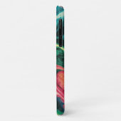 Ästhetische Rainbow Niedliche Gefärbte Krawatte Case-Mate iPhone Hülle (Hinten/Links)