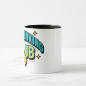 "Ästhetische Retro Pop Kunst Tasse - Fett Typograf (Zentrum)