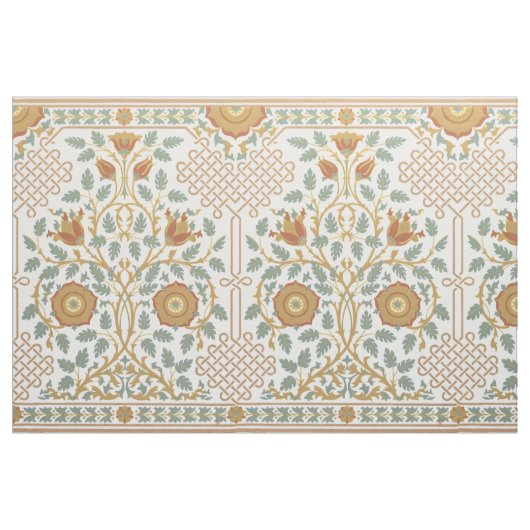 Ästhetische Rose Blume Muster Stoff (Fat Quarter (45,7 x 55,9 cm))