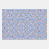 Ästhetische Rose Geschenkpapier Set (Vorderseite 3)