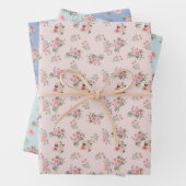 Ästhetische Rose Geschenkpapier Set (Beispiel)