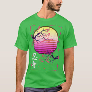 Ästhetische Sakura Japanische Blume Cherry Blossom T-Shirt
