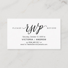 Ästhetische Schwarze Schrift, Party UAWG Response Begleitkarte