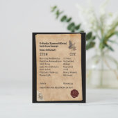 Ästhetische Selbstliebe-Empfangsmanifestation Postkarte (Stehend Vorderseite)