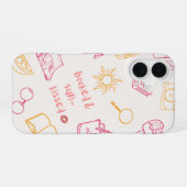 Ästhetische Sommer-Lese-Handyhülle iPhone 16 Hülle (Rückseite (Horizontal))
