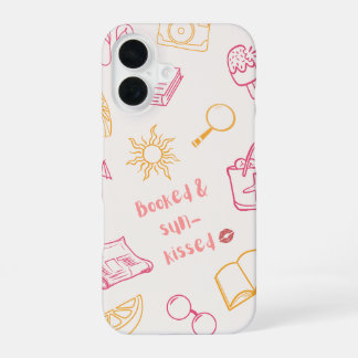 Ästhetische Sommer-Lese-Handyhülle iPhone 16 Hülle