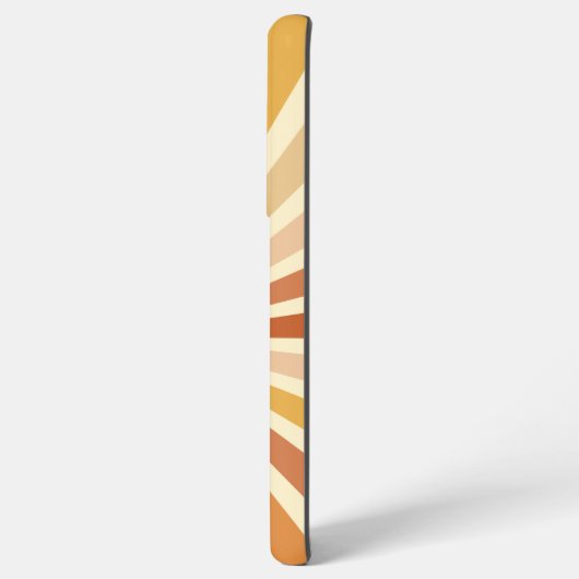 Ästhetische Sommergelbe Farbe Sonnenbrand-Regenbog Samsung Galaxy Hülle (Rückseite (Horizontal))