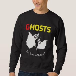 Ästhetische Spooky Island Skull Resort Sweatshirt