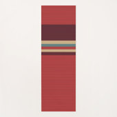 Ästhetische Streifen Yogamatte (Vorderseite)