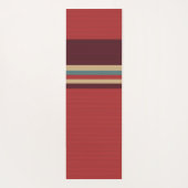 Ästhetische Streifen Yogamatte (Rückseite)