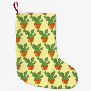 Ästhetische Sukkulente Kaktus Blume Pflanze Kleiner Weihnachtsstrumpf